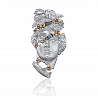 Серебряная моносерьга APOLLO EARRING