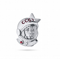 Моносерьга серебряная GAGARIN 2.0 Моносерьга серебряная GAGARIN 2.0