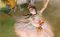Пастель "Звезда" Эдгара Дега, 1876 -1877 г.