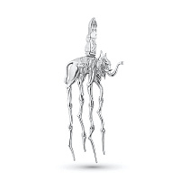 Брошь SURREAL ELEPHANT WHITE Брошь SURREAL ELEPHANT WHITE