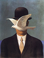 Картина "Человек в котелке", 1964 г.